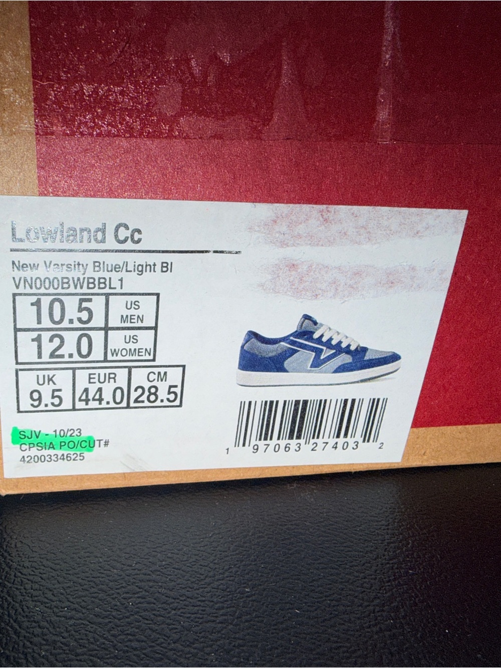 Vans Lowland Comfycush sz 10.5 Men’s 12.0 Woman - Picture 12 of 12